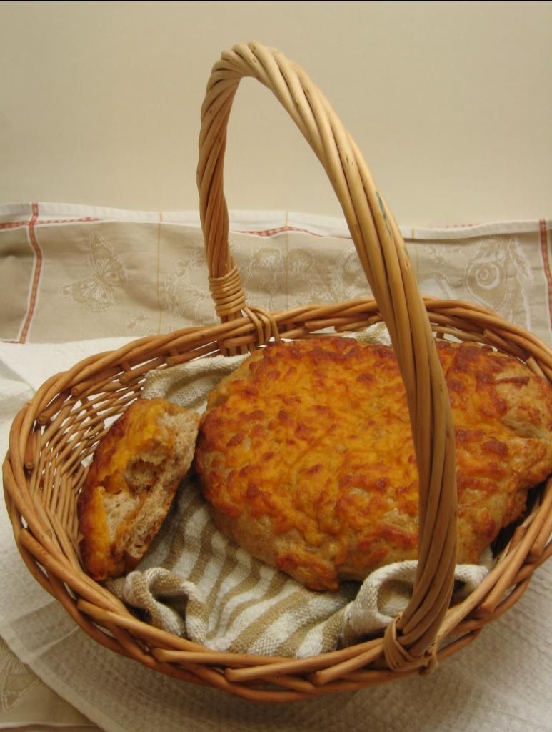 Freshly Baked Cheese Bread Willow Bird Baking